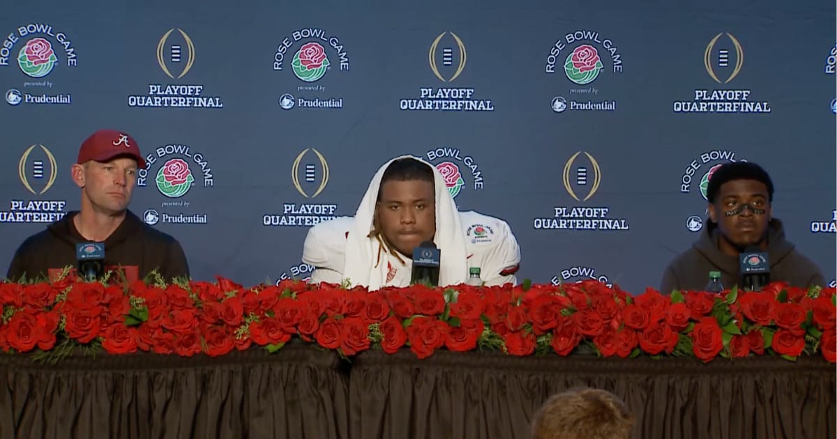 Opposition Q&A: Alabama’s Kalen DeBoer, players react to Rose Bowl loss ...