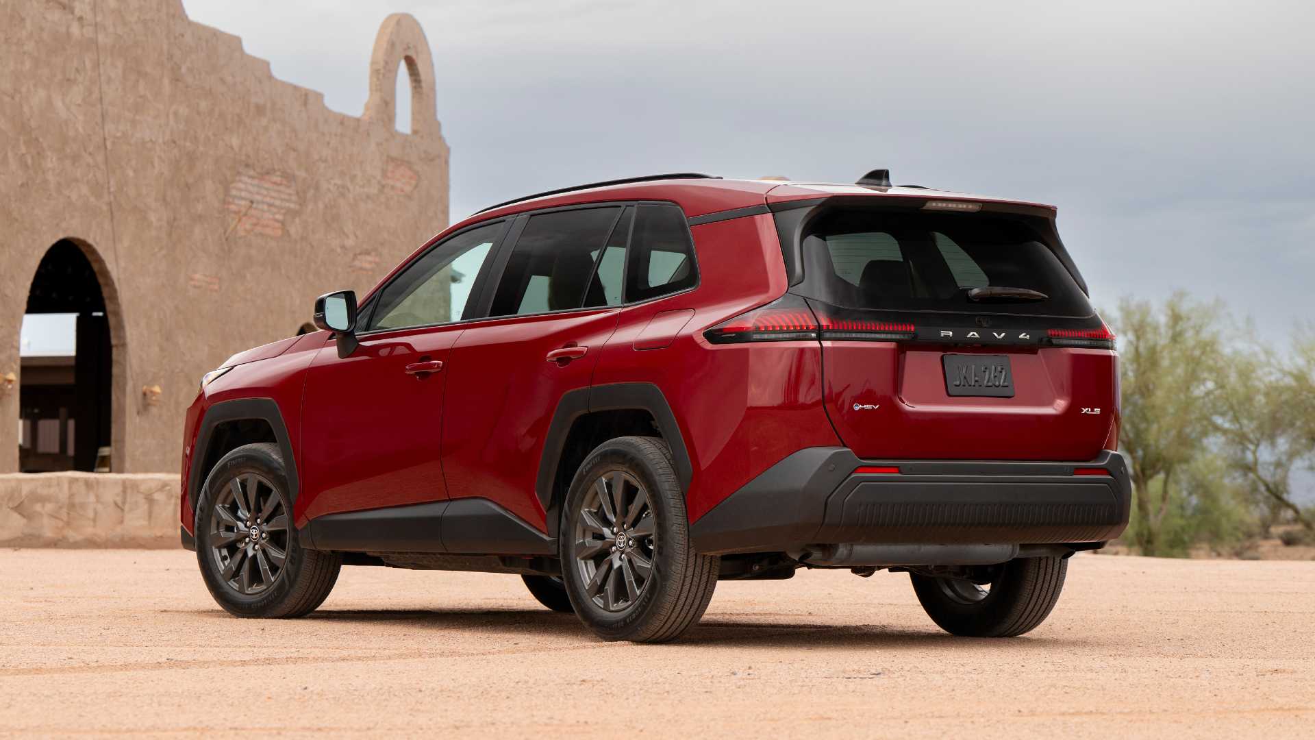 2026 Toyota RAV4 HEV XLE Premium Ruby Flare Pearl