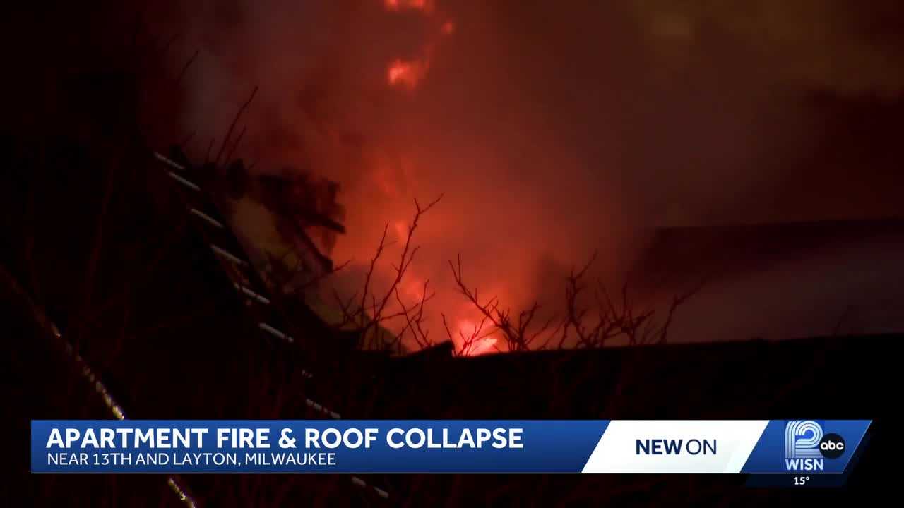 Milwaukee apartment fire leaves residents homeless on New Year's Eve