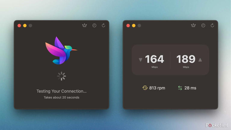 Speediness on a Mac.