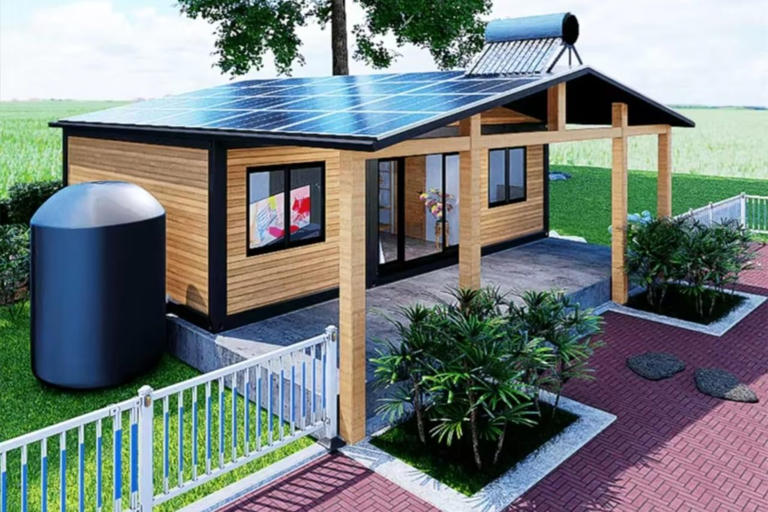 This chalet-style Amazon tiny house is under $20,000, and it has an ...