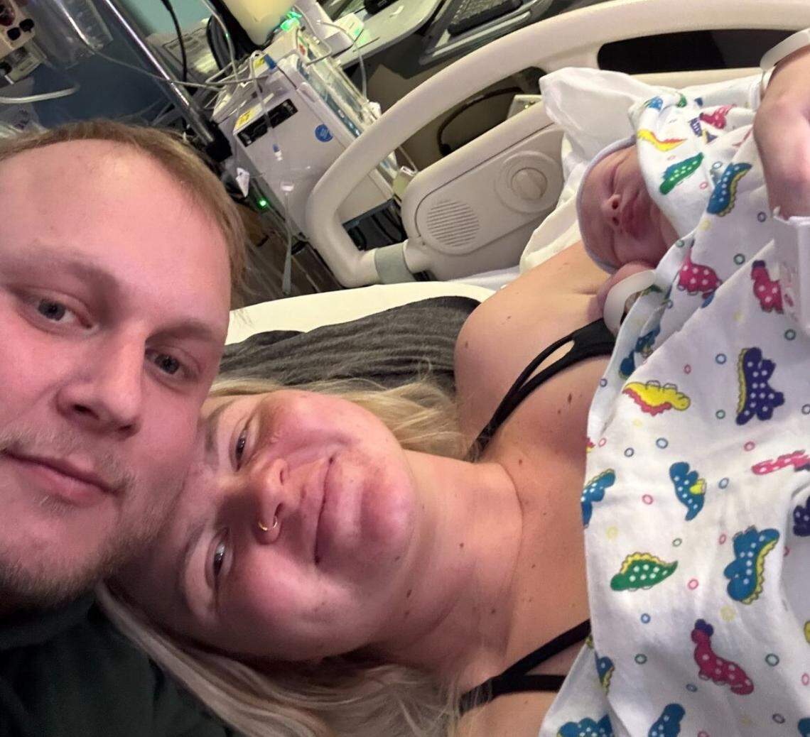 1st baby of the new year born at Kadlec in Richland is a little legend