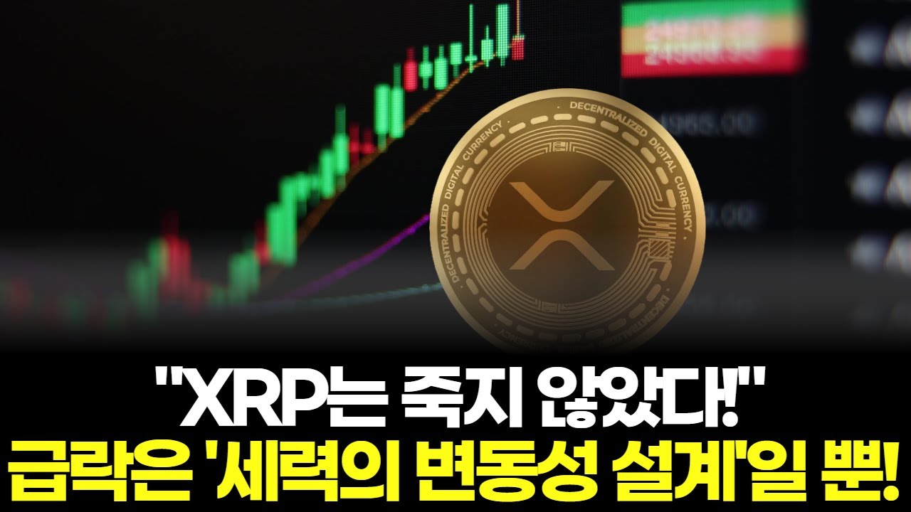 XRP는 죽지 않았다! 급락은 세력의 변동성 설계일 뿐! | Watch