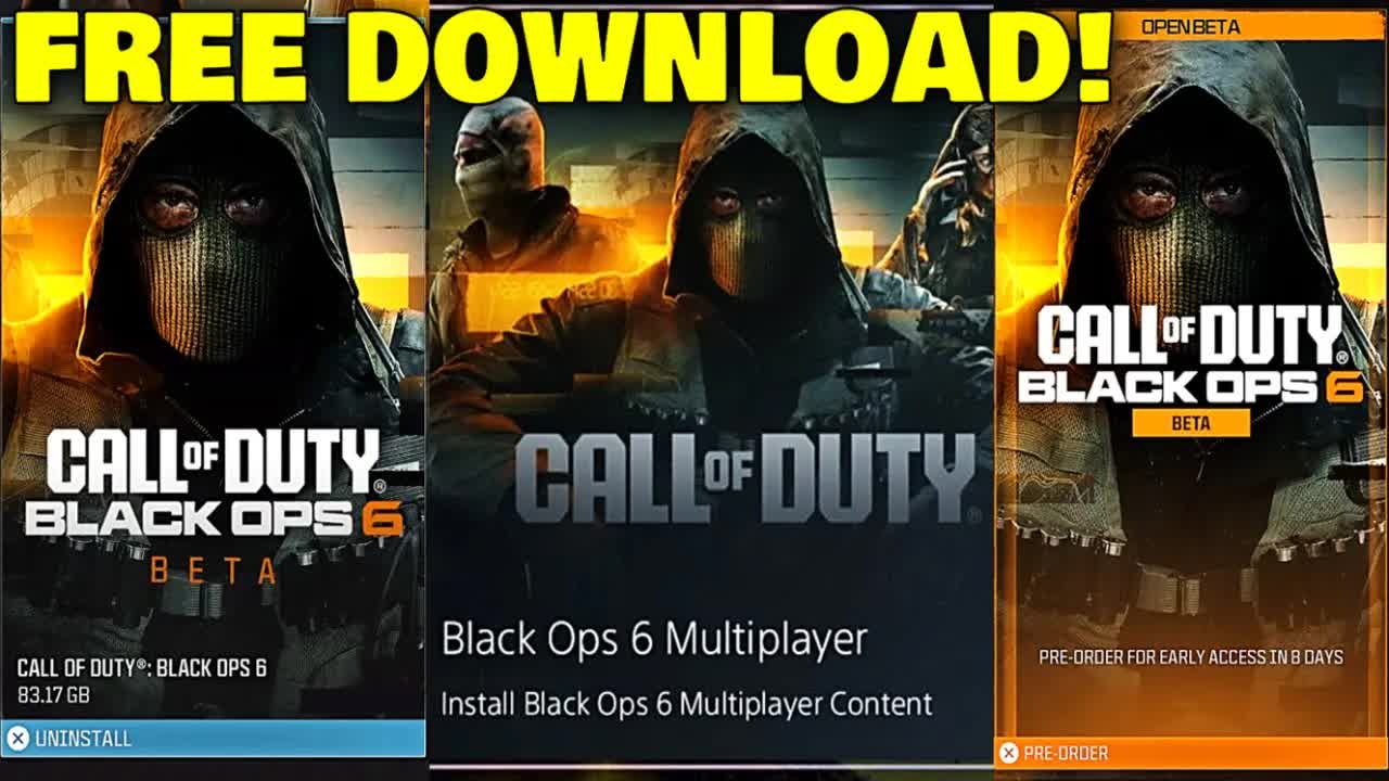 How To Download The Black Ops 6 Beta For FREE Pre Download Early