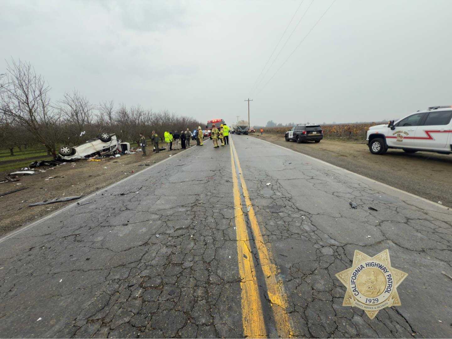 2 dead, 3 hurt in New Year's Eve crash in Madera County; DUI suspected