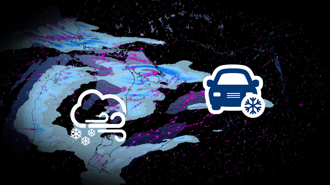20-50 cm possible as dangerous snow squalls continue into Friday