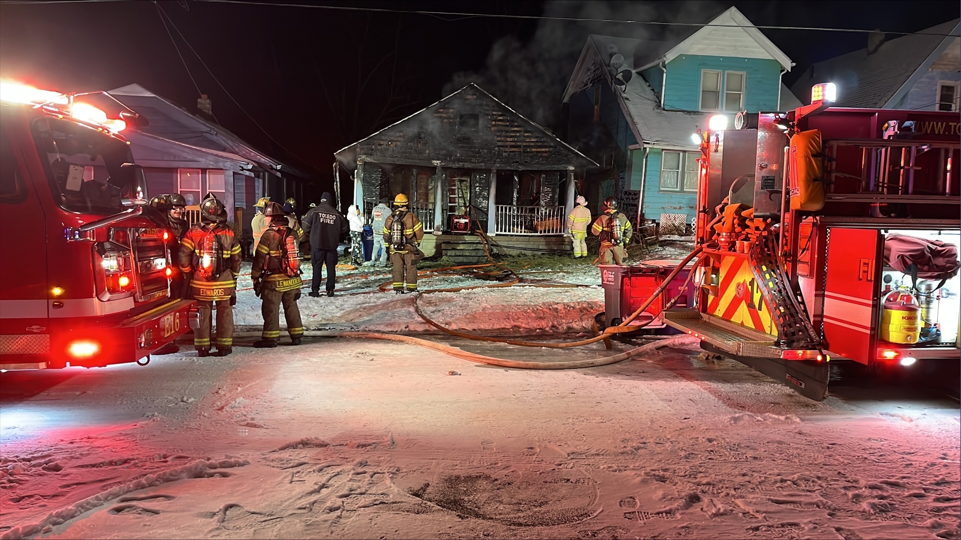 Central Toledo home a total loss after Thursday morning fire