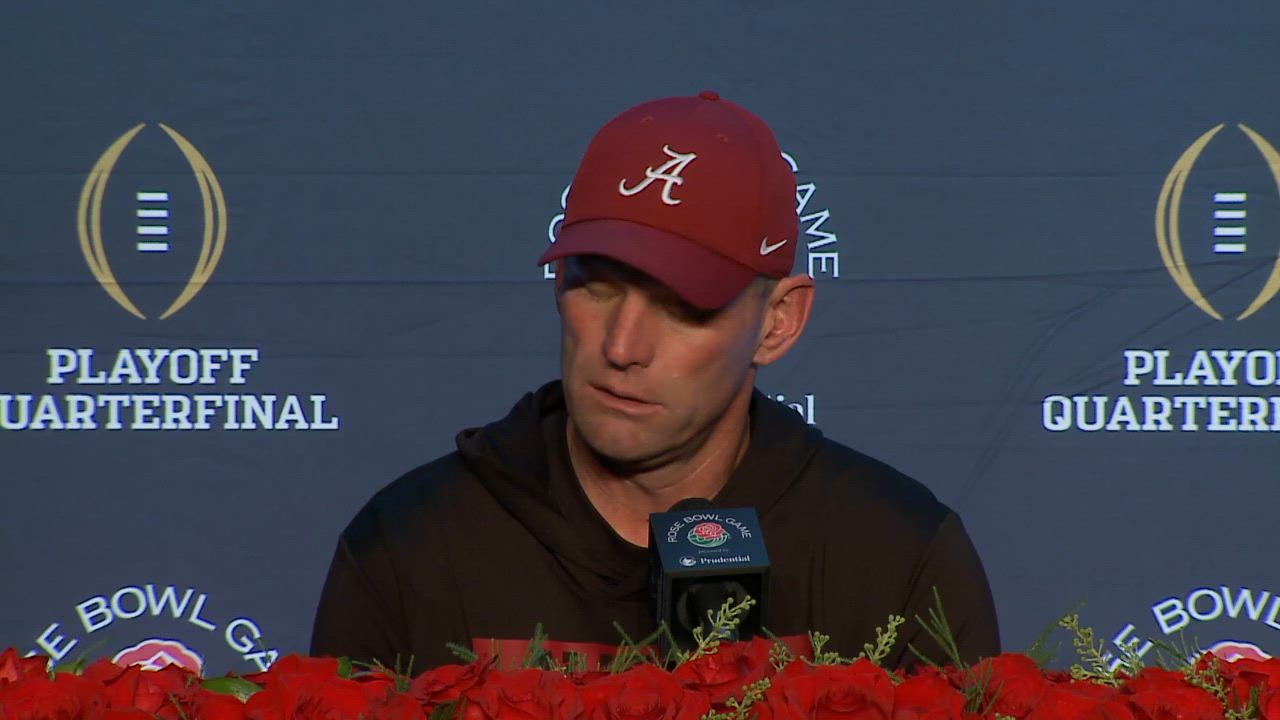 Kalen DeBoer's opening comments after Rose Bowl loss