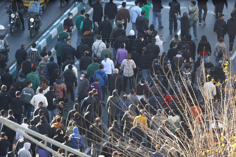 Iran Traders Protest