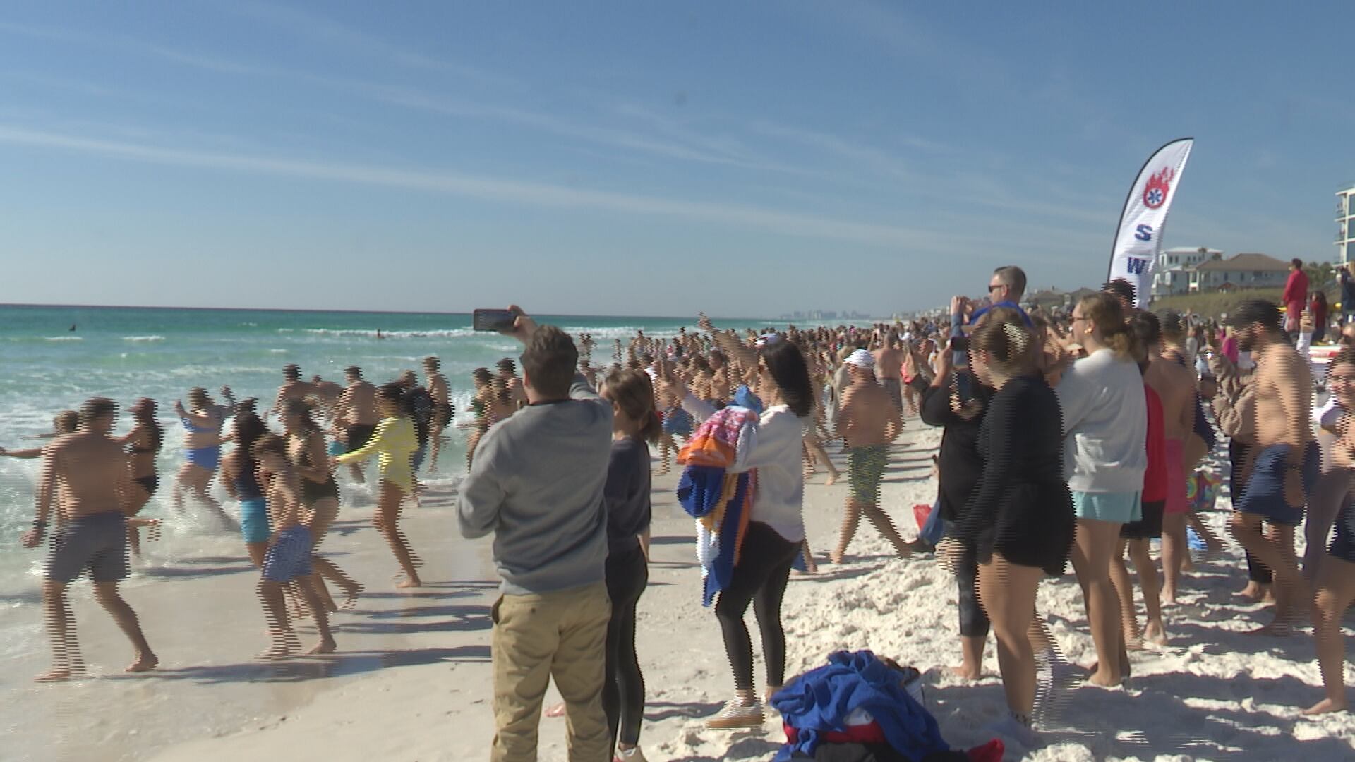 SWFD welcomes 2026 with 12th annual Polar Bear Plunge