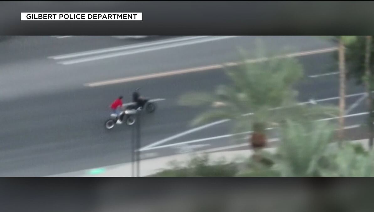 Gilbert police use drones to track reckless e-bike riders
