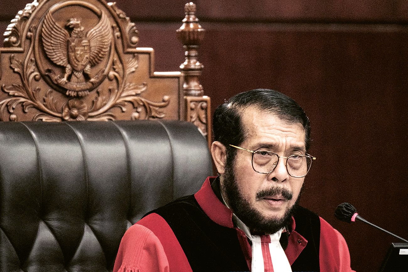 Anwar Usman. (YASUYOSHI CHIBA/AFP)