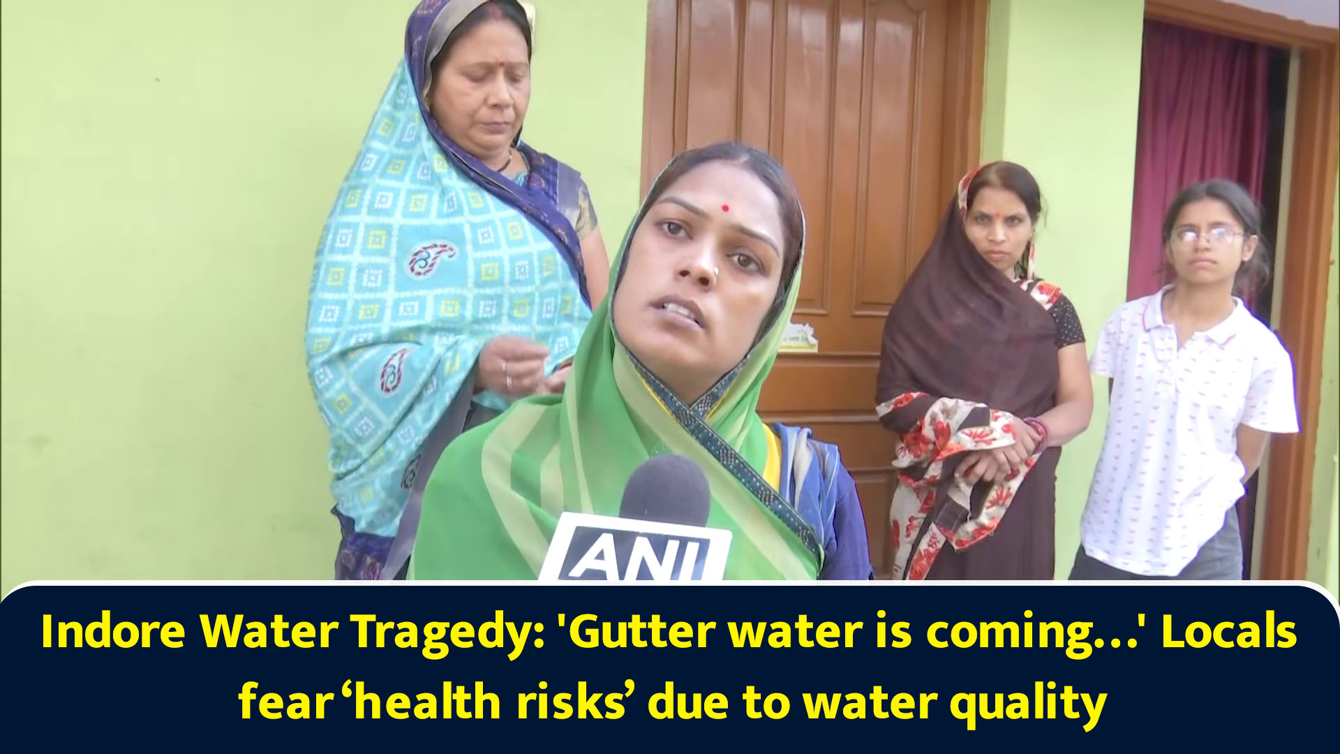 Indore water tragedy: 'Gutter water is coming' locals fear 'health ...