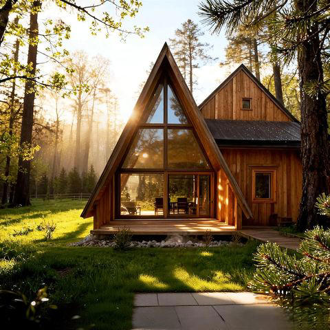 This chalet-style Amazon tiny house is under $20,000, and it has an ...
