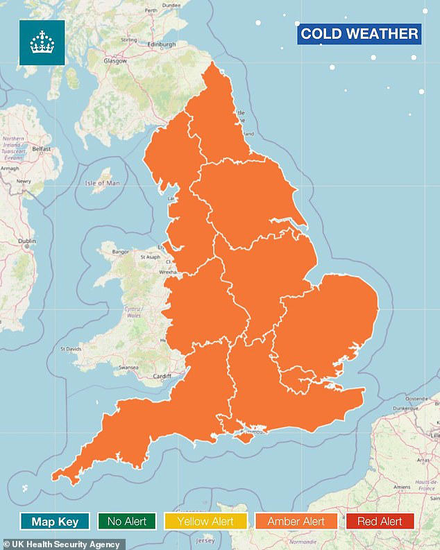 London on snow warning as -10C Arctic blast set to grip entire UK for a ...