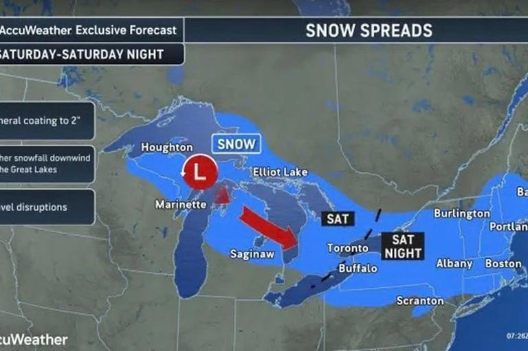 New York braces for bitter first weekend of 2026 as parade of storms ...