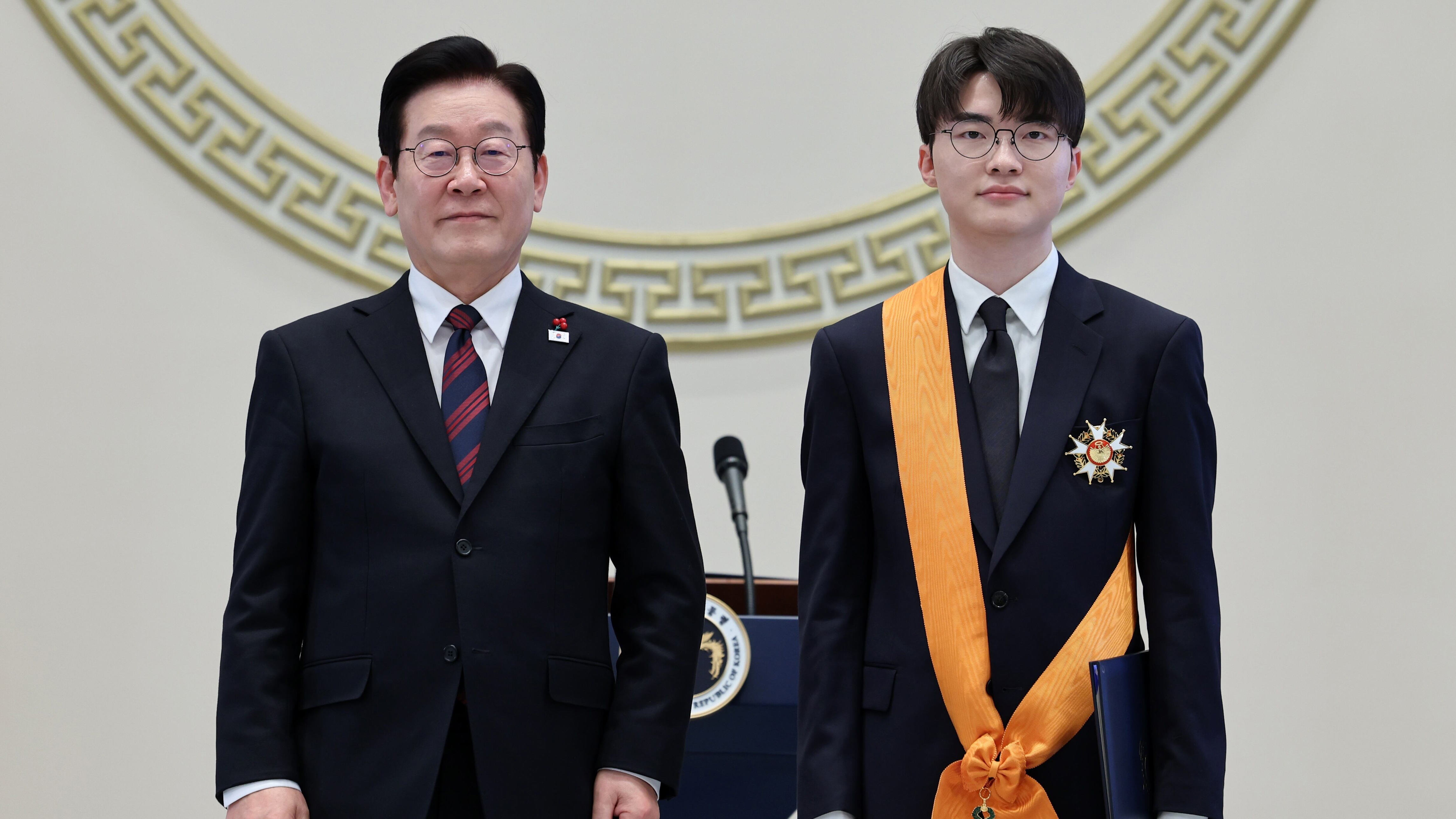 Faker Lee becomes first e-sports athlete to receive Cheongryong Medal