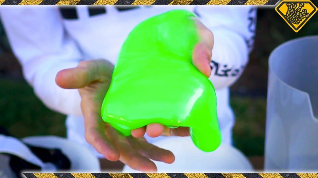 What happens when you pull all the moisture out of slime