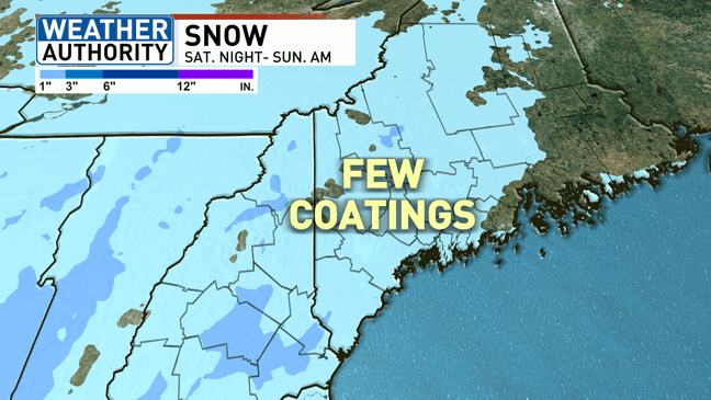 A frigid Friday, a few snow showers possible this weekend