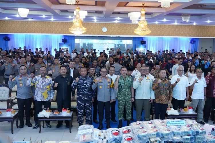 Direktorat Narkoba Polda Metro Jaya Ungkap 9.894 Tersangka Narkoba di Tahun 2025