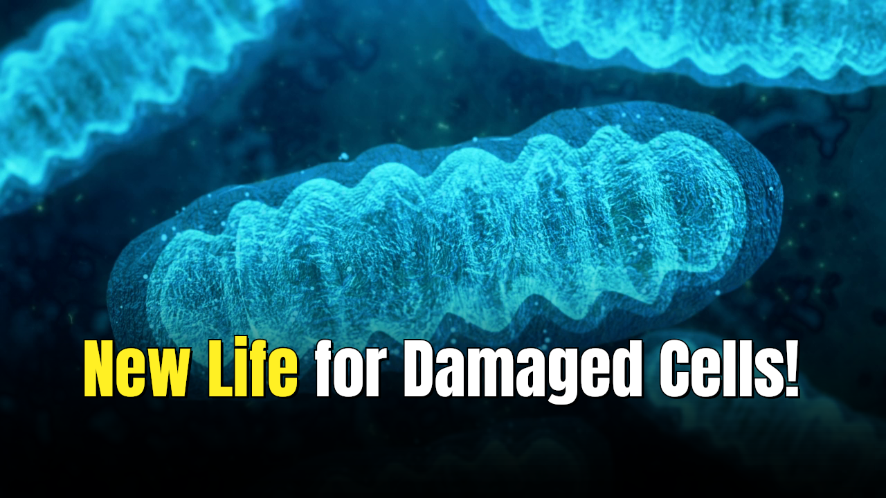 Scientists recharge and repair human cells using donated mitochondria