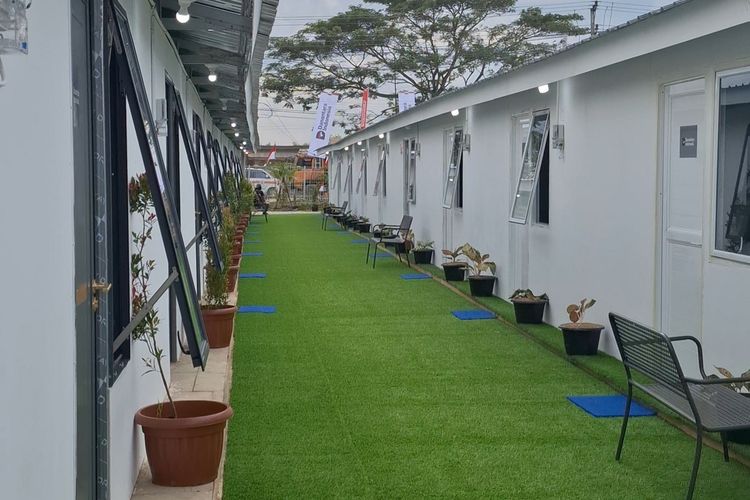 Ini fasilitas yang bisa dinikmati penghuni huntara
