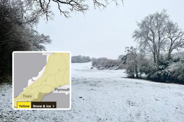 Met Office issues new two-day snow warning for Somerset