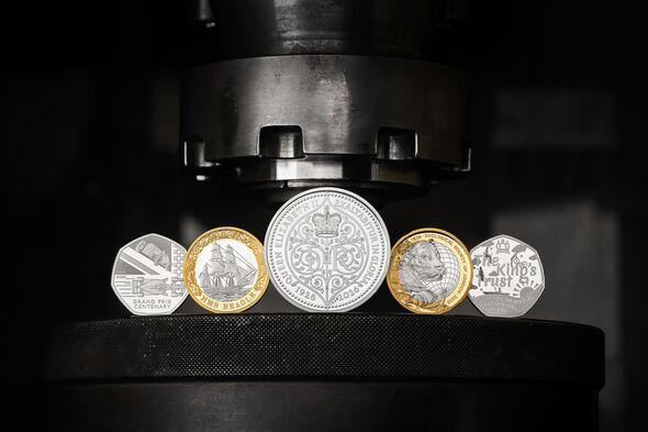 Huge prices for some new 2026 Royal Mint coins as British Grand Prix ...