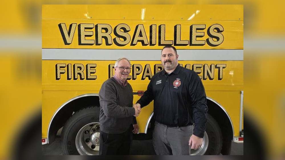 Local village swears in first full-time fire/EMS chief
