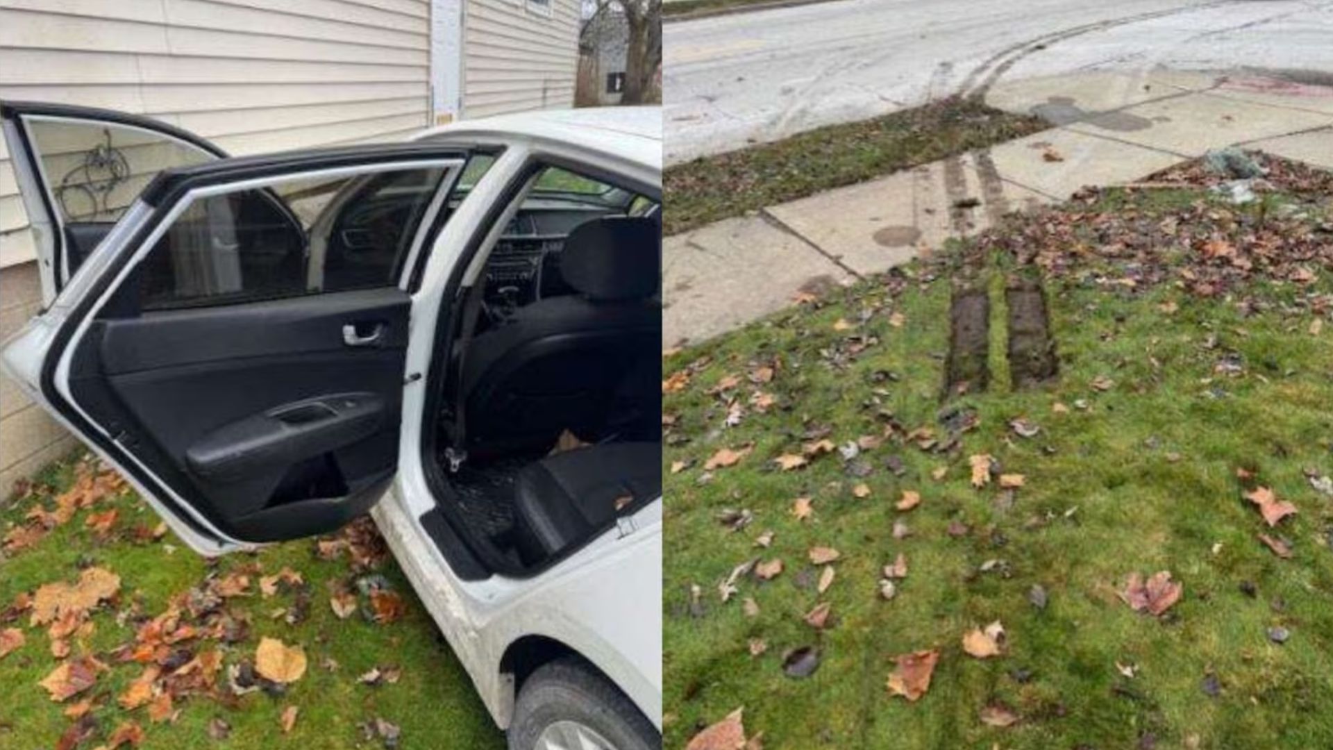 Three children stole car, crashed into recovery home after watching YouTube