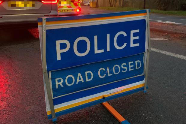 Police statement after city centre crash closes road in both directions