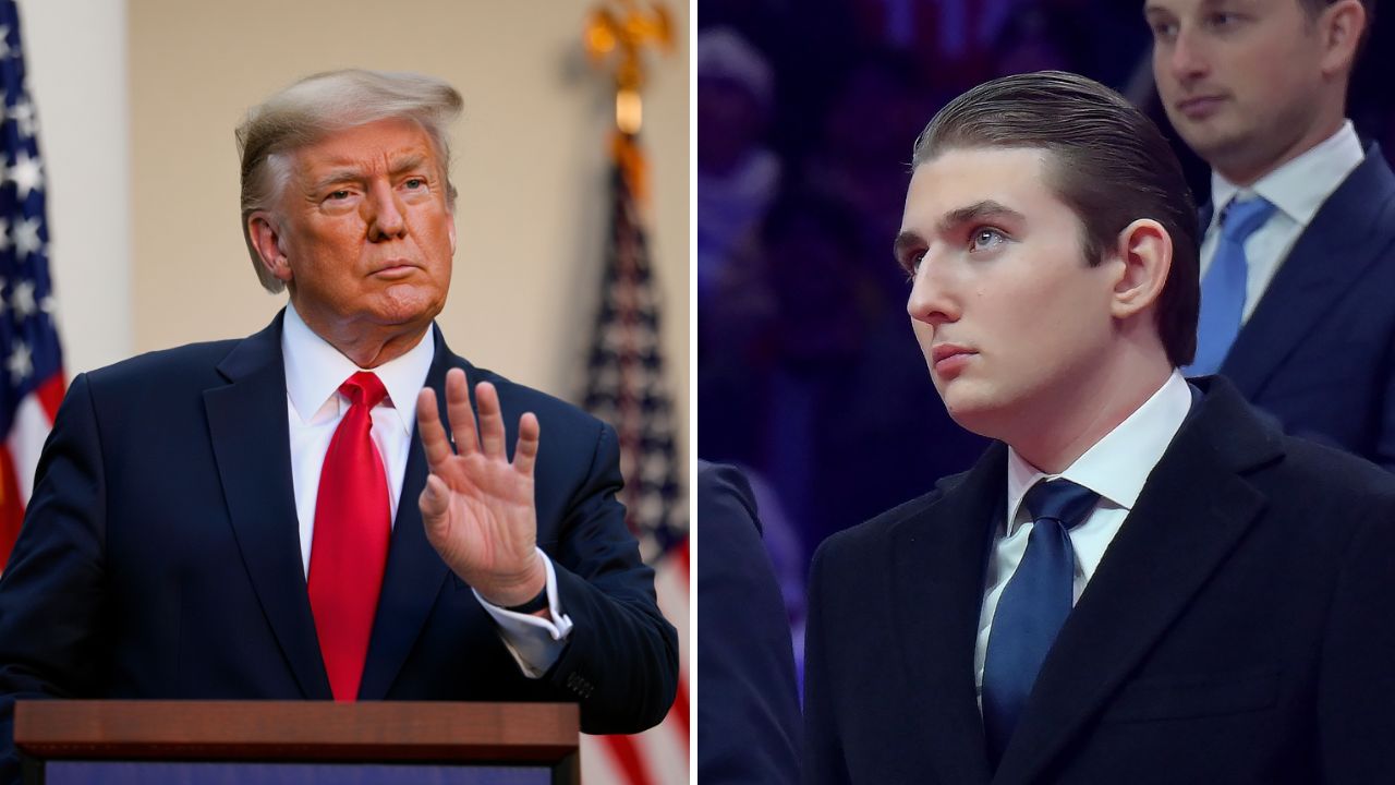 Barron Trump steals the spotlight at NYE appearance with parents—but ...