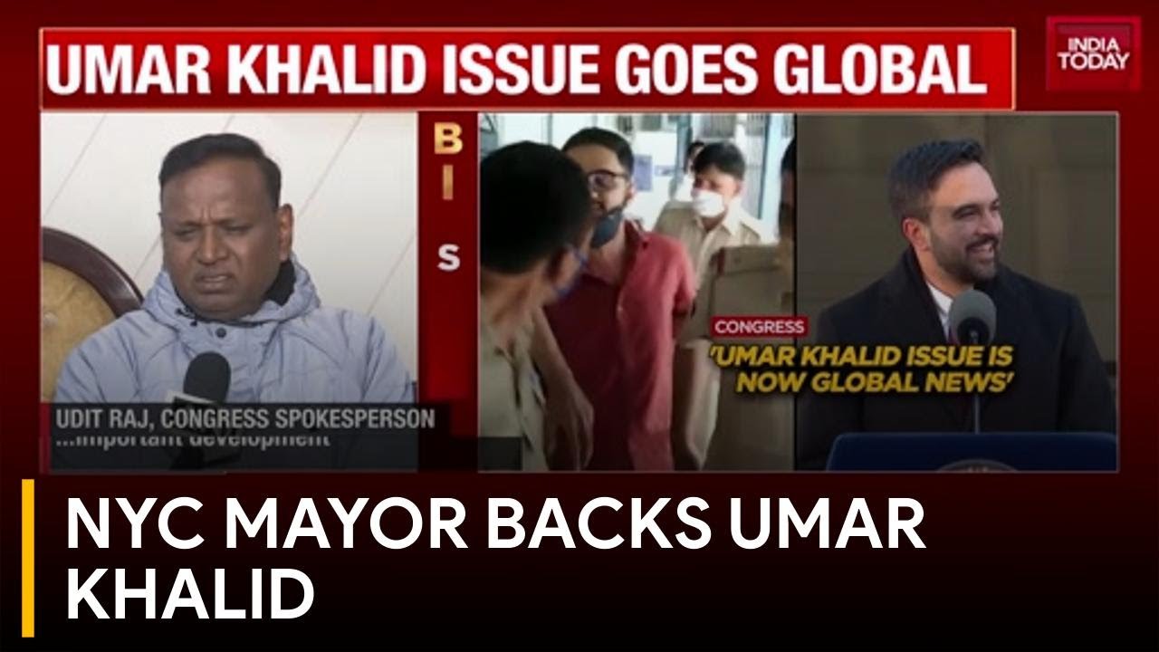 NYC mayor Zoran Mamdani writes to jailed activist Umar Khalid; 8 US lawmakers urge fair trial<br>