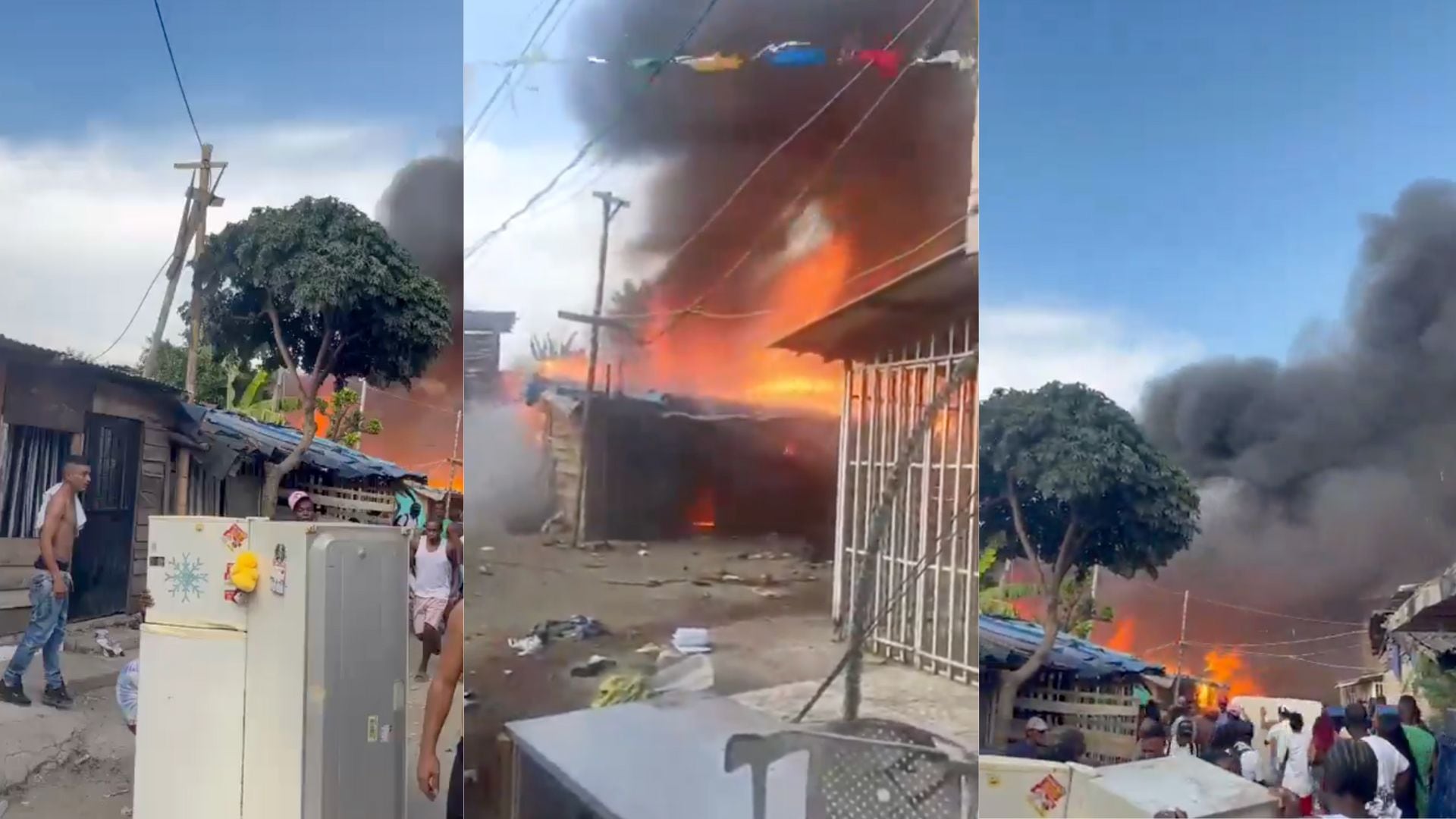 En video: incendio arrasó asentamiento en el oriente de Cali y dejó a ...