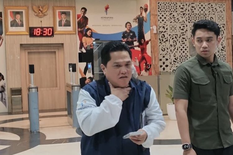 Erick Thohir Bungkam Saat Ditanya Bonus SEA Games 2025, Alasannya Baru Kerja Sehari