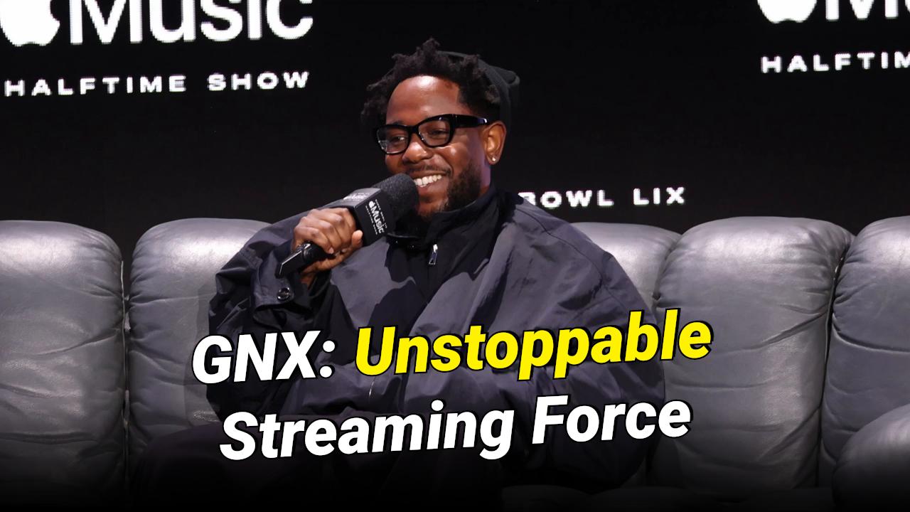 Kendrick Lamar S Gnx Is Most Streamed Rap Album Of 2025 On Spotify