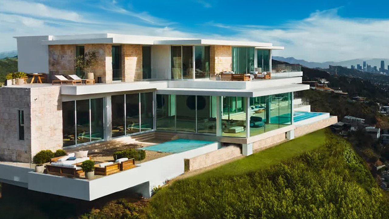 Hollywood Hills: A $48M architectural marvel