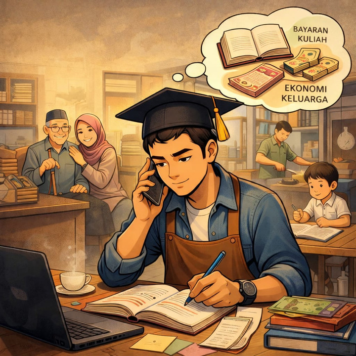 Tertangkap Antara: Kuliah, Kerja, dan Kehidupan Keluarga