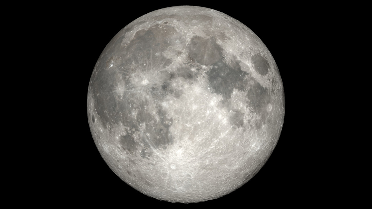 Look up! The full wolf supermoon shines in the sky tonight!