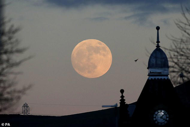 The first supermoon of the year will light up skies tomorrow - with a ...