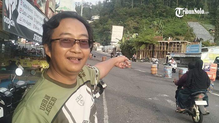 Motor rusak, warung hancur: Pedagang jadi korban kecelakaan Isuzu Panther di Tawangmangu Karanganyar
