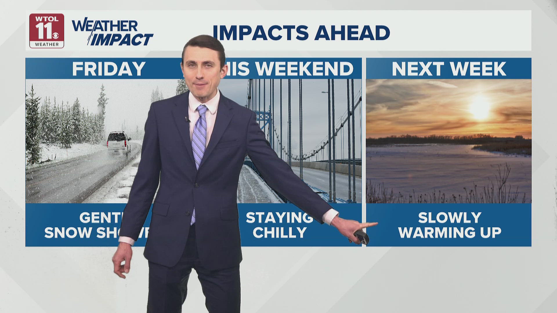 Big warmup ahead after chilly Friday, snow flurries | WTOL 11 weather