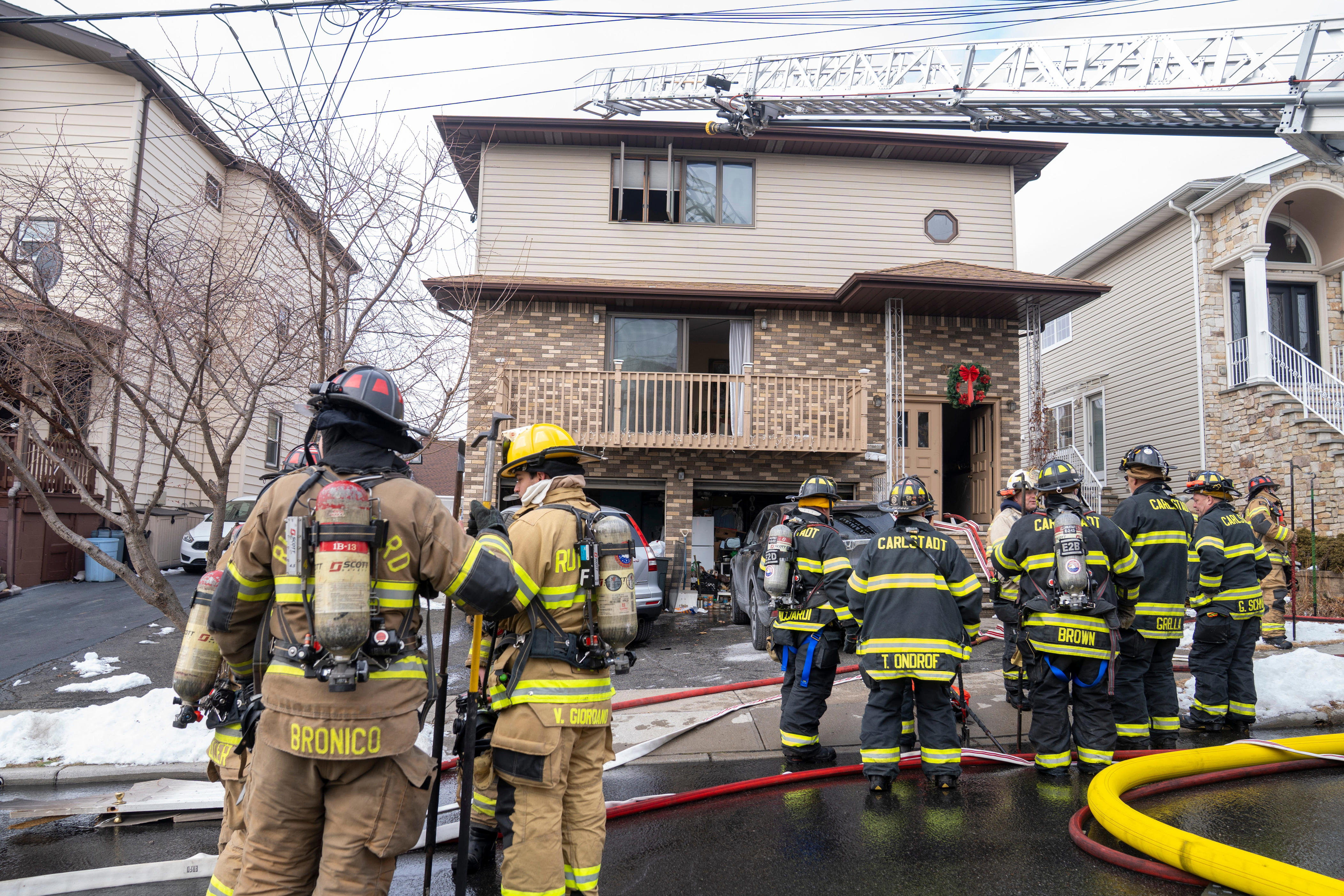 Fire damages house in East Rutherford