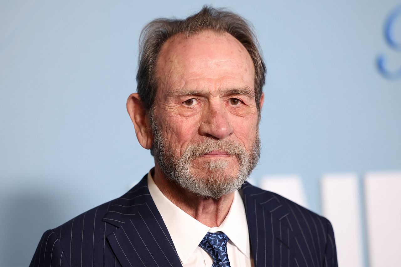 Phillip Faraone/Getty Actor Tommy Lee Jones at the Los Angeles premiere of 'Finestkind'