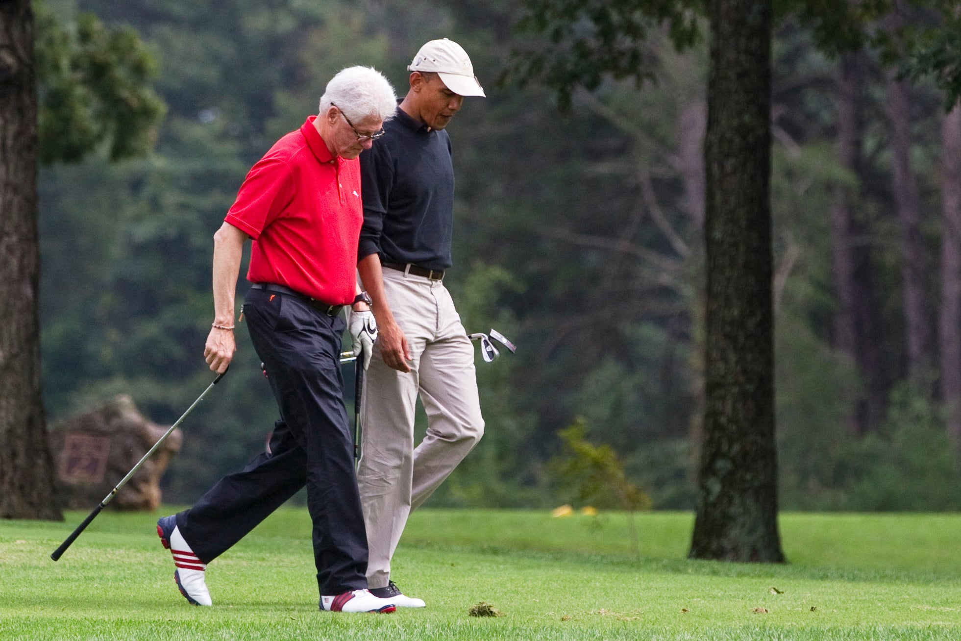 Trump has plans for 'president's golf course' despite never playing it