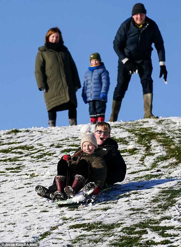 London on snow warning as -10C Arctic blast set to grip entire UK for a ...