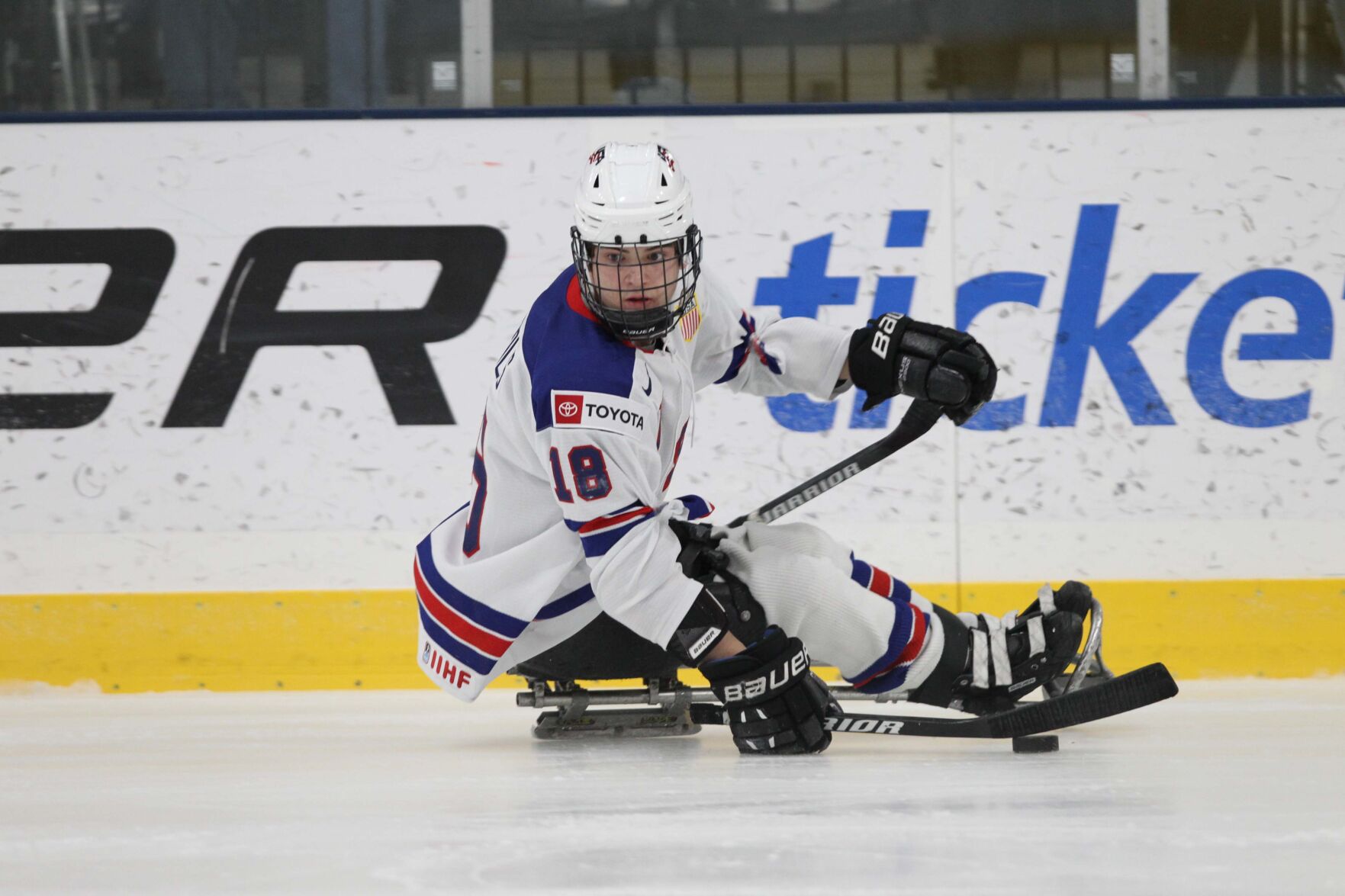 Haymarket's Evan Nichols named to US Paralympic sled hockey team
