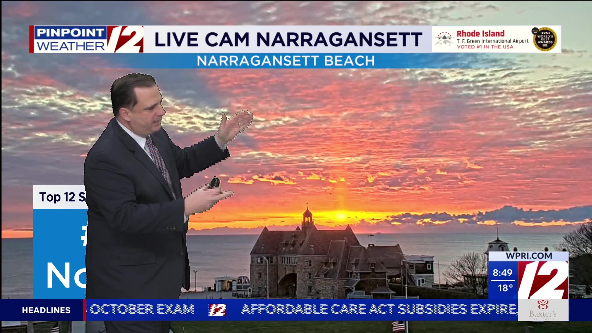 WPRI 12 weather forecast for 1/2/26: Cold and mainly dry today; cold ...
