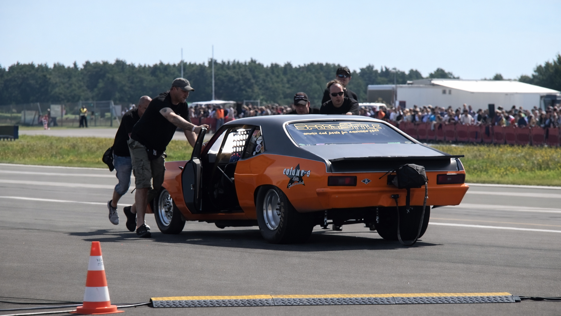 Original US V8 engine delivers iconic deep sound