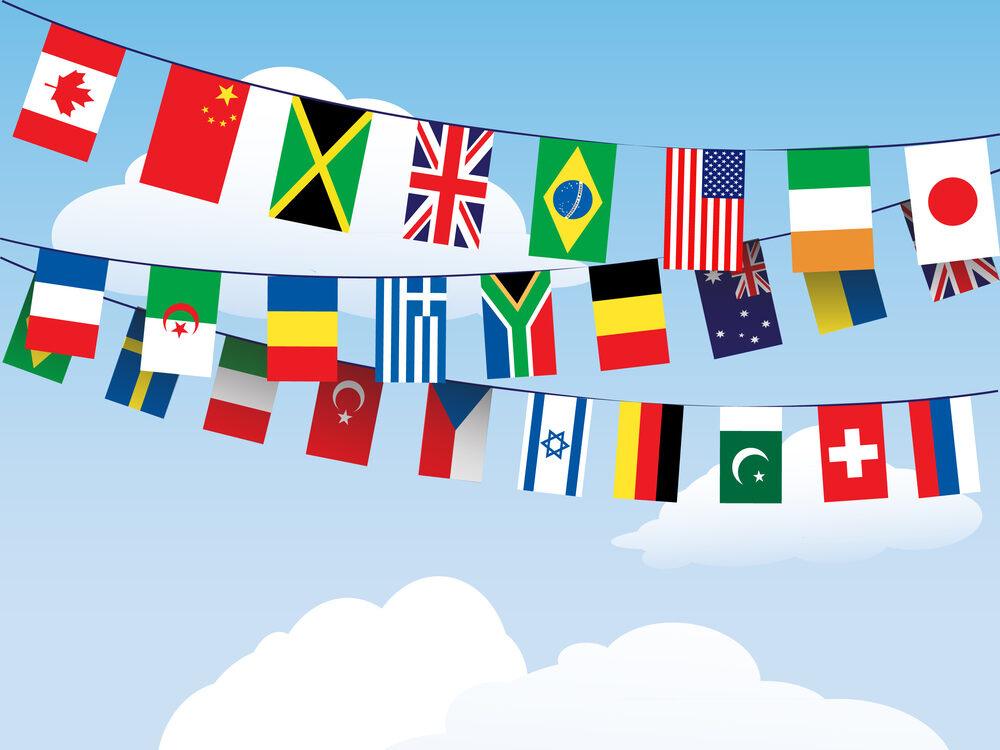 Flags with unusual designs